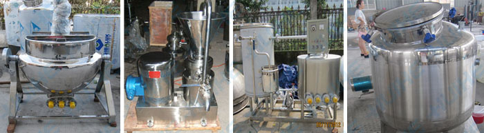 豆奶生產線線部份組成設備